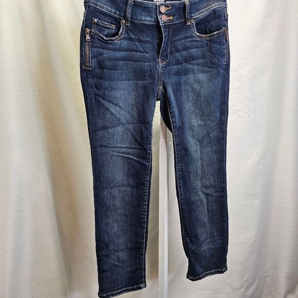 Soho New York & Company Curvy Cropped Boyfriend Jeans Size 6 - Picture 3 of 8